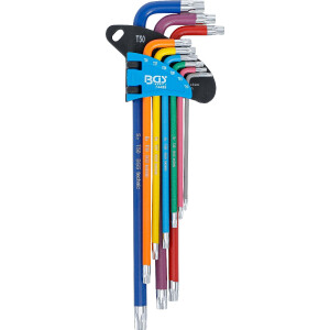 BGS 74459 Winkelschlüssel-Satz | Multicolour | extra...