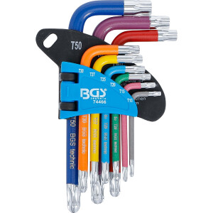 BGS 74466 Winkelschlüssel-Satz | Multicolour | kurz...