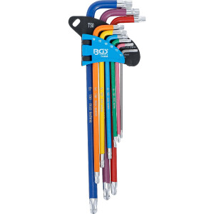 BGS 74468 Winkelschlüssel-Satz | Multicolour | extra...