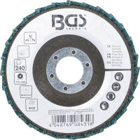 BGS 74475 Fächer-Schleif-Scheibe | Vlies | Ø 115 mm | Körnung 240
