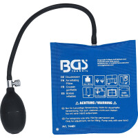 BGS 74481 Druckkissen | mit Handpumpe | Quadrat | 165 x 150 mm