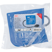 BGS 74481 Druckkissen | mit Handpumpe | Quadrat | 165 x 150 mm