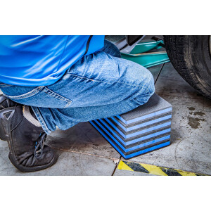 BGS 74483 Weichschaum-Knie- und Arbeitsmatte | faltbar | 3-in-1