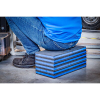 BGS 74483 Weichschaum-Knie- und Arbeitsmatte | faltbar | 3-in-1