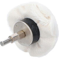 BGS 74487 Polierkopf | Pilzform | Antrieb Außensechskant 6,3 mm (1/4")