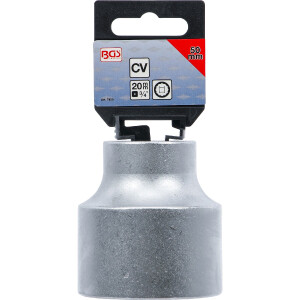 BGS 7450 Steckschlüssel-Einsatz Zwölfkant | Antrieb Innenvierkant 20 mm (3/4") | SW 50 mm
