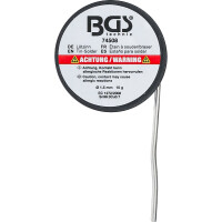 BGS 74508 Lötzinn | auf Rolle | bleifrei | Ø 1,5 mm | 10 g