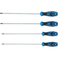 BGS 74541 Schraubendreher-Satz | extra lang | T-Profil (für Torx) | T15 - T30 | 4-tlg.