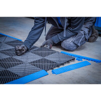 BGS 74546 Kunststoff-Fliesen-Satz | Klick-System | 400 x 400 x 18 mm | 10-tlg.