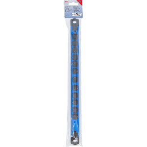 BGS 74551 Halteschiene für 12 Steckschlüssel-Einsätze | magnetisch | für Antrieb 12,5 mm (1/2")