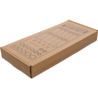 BGS 74557 Werkstattwageneinlage 1/3: Kraft-Steckschlüssel- / Spezial-Radschrauben- und Spiral-Profil Schraubenausdreher-Satz | 12,5 mm (1/2") | 33-tlg.