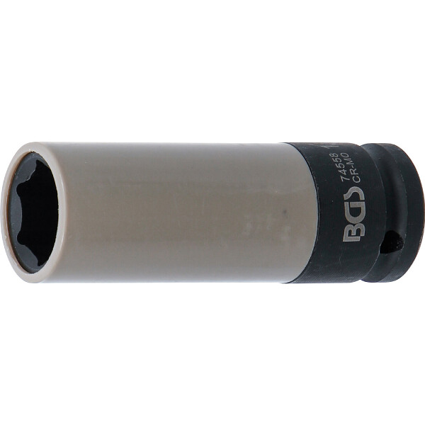 BGS 74558 Kraft-Schoneinsatz | Antrieb Innenvierkant 12,5 mm (1/2") | SW 18,5 mm