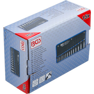 BGS 74570 Locheisen-Satz | 2 - 22 mm | 15-tlg.