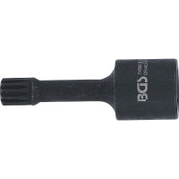 BGS 74589 Kraft-Spezial-Bit-Einsatz | Länge 72 mm | Antrieb Innenvierkant 12,5 mm (1/2") | Innenvielzahn (für XZN) M12 | für VAG