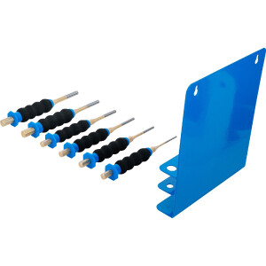 BGS 74591 Splintentreiber-Satz | mit Handschutz | 180 mm | 3 - 8 mm | 6-tlg.