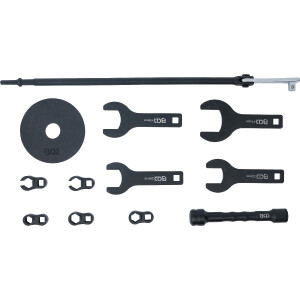 BGS 74595 Kraft-Schlaglöser-Satz | für Druckluft-Hammer | 12-tlg.