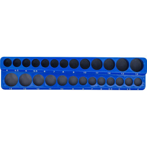 BGS 74597 Kunststoffhalter für Steckschlüssel-Einsätze | magnetisch | 6,3 mm (1/4")