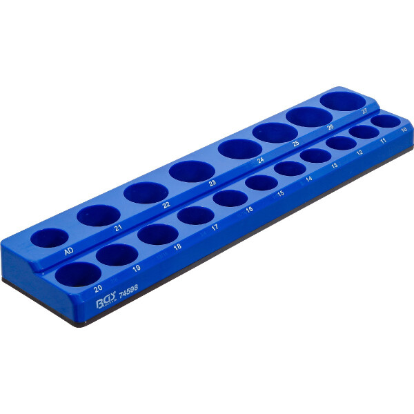 BGS 74598 Kunststoffhalter für Steckschlüssel-Einsätze | magnetisch | 12,5 mm (1/2")