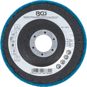 BGS 74614 Polierscheibe | Aluminiumoxid | Ø 115 mm | Körnung 180