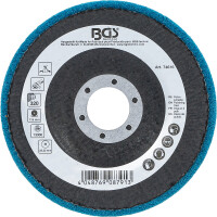 BGS 74616 Polierscheibe | Aluminiumoxid | Ø 115 mm | Körnung 320