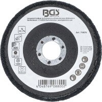 BGS 74625 Polierscheibe | Siliziumkarbid | Ø 125 mm | Körnung 320