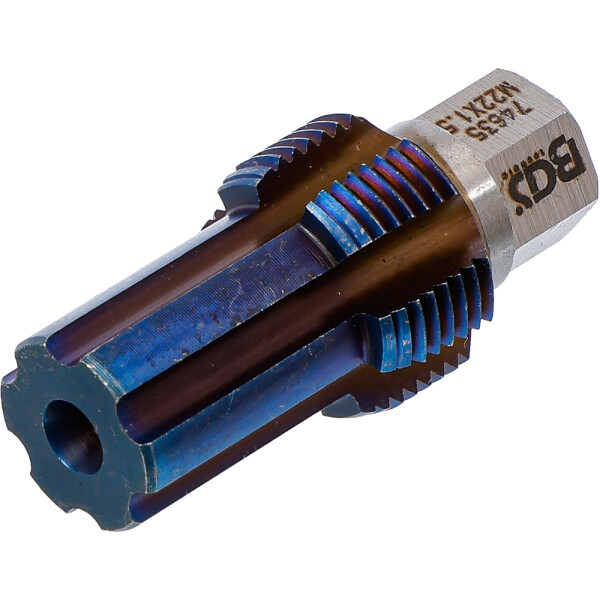 BGS 74635 Gewindeschneider mit Führungsbolzen | für Sensoren | M22 x 1,5