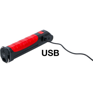 BGS Diy 74636 Akku-Knicklampe | COB-LED | 6,5 W | mit Ladestation