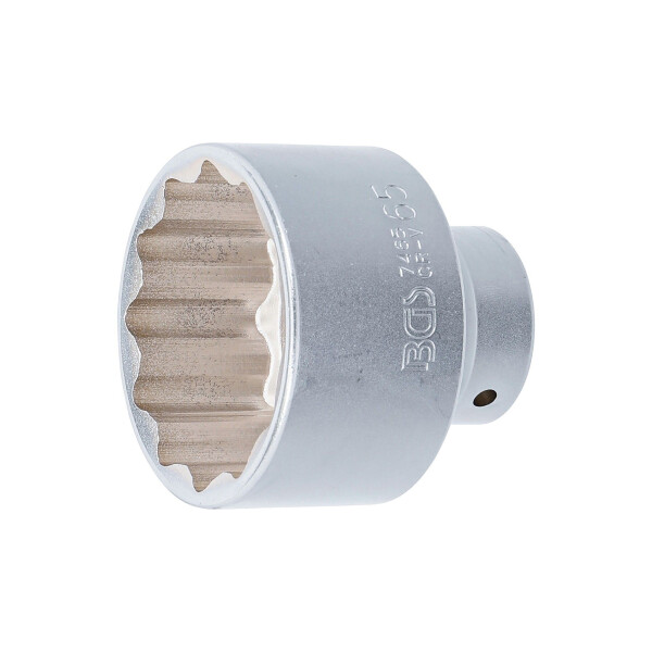 BGS 7465 Steckschlüssel-Einsatz Zwölfkant | Antrieb Innenvierkant 20 mm (3/4") | SW 65 mm