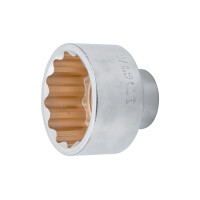 BGS 7466 Steckschlüssel-Einsatz Zwölfkant | Antrieb Innenvierkant 20 mm (3/4") | SW 70 mm