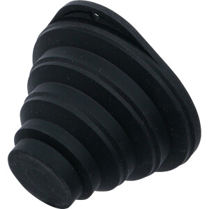 BGS 74668 Magnet-Haftschale | faltbar | Ø 75 / 135 mm