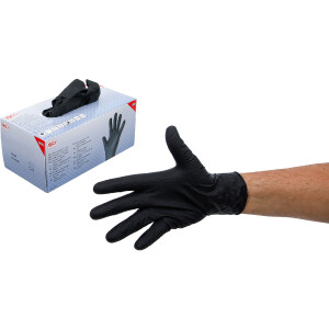 BGS 74671 Einweghandschuh-Box | Nitril | mit extra...