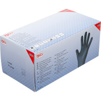 BGS 74671 Einweghandschuh-Box | Nitril | mit extra Griffigkeit | Gr. XL | 100 St.