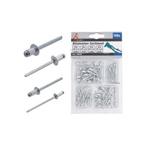 BGS Diy 75846 Blindnieten-Sortiment | Ø 2,4 - 4,8...
