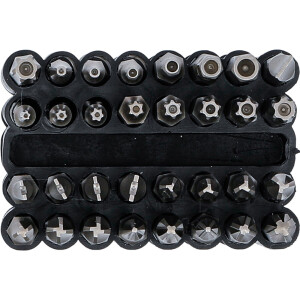 BGS 762 Bit-Satz | lang | Antrieb Außensechskant 6,3 mm (1/4") | verschiedene Profile | 32-tlg.