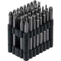 BGS 762 Bit-Satz | lang | Antrieb Außensechskant 6,3 mm (1/4") | verschiedene Profile | 32-tlg.