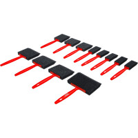 BGS Diy 76520 Schaumstoff-/ Schwamm-Pinsel-Satz | 12-tlg.