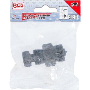 BGS 7748-E Polrad-Abzieher | M22 x 1.0 - M25 x 1.5