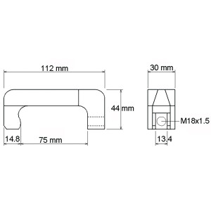 BGS 7777-2 Injektor-Ausziehklaue | 13 mm