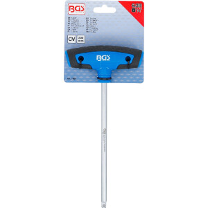 BGS 7800 T-Griff | Abtrieb Außenvierkant 6,3 mm (1/4") | 230 mm