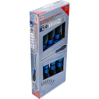 BGS 7841 Schraubendreher-Satz | T-Profil (für Torx) mit Bohrung | T10 - T40 | 7-tlg.