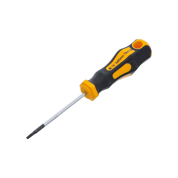 BGS Diy 7844-T8 Schraubendreher | T-Profil (für Torx) T8 | Klingenlänge 60 mm