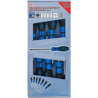 BGS 7846 Schraubendreher-Satz | T-Profil (für Torx) | T10 - T40 | 7-tlg.