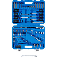 BGS 7849 Werkzeugsortiment | 6,3 mm (1/4") + 12,5 mm (1/2") | E-Profil / T-Profil (für Torx) | 84-tlg.