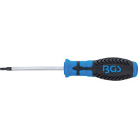 BGS 7849-T15 Schraubendreher | T-Profil (für Torx) mit Bohrung T15 | Klingenlänge 80 mm