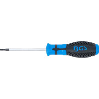 BGS 7849-T20 Schraubendreher | T-Profil (für Torx) mit Bohrung T20 | Klingenlänge 80 mm