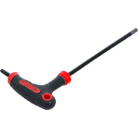 BGS Diy 7880-T20 Schraubendreher mit T-Griff und seitlicher Klinge | T-Profil (für Torx) mit/ohne Bohrung T20