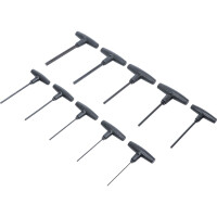 BGS Diy 791 Schraubendreher-Satz mit T-Griff | Innensechskant 2 - 10 mm | 10-tlg.