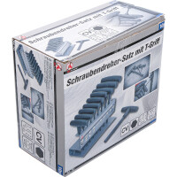 BGS Diy 791 Schraubendreher-Satz mit T-Griff | Innensechskant 2 - 10 mm | 10-tlg.