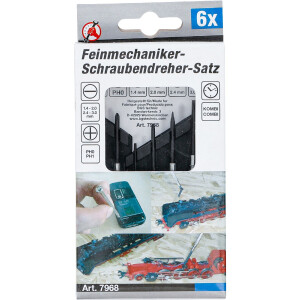 BGS Diy 7968 Feinmechaniker-Schraubendreher-Satz | 6-tlg.