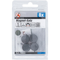 BGS Diy 79903 Magnet-Satz | Keramik | Ø 18 mm | 8-tlg.